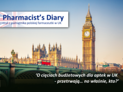 O cięciach budżetowych dla aptek w UK – przetrwają… no właśnie, kto?