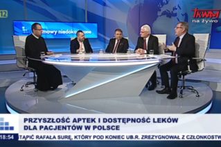 Grzegorz Kucharewicz i Piotr Bohater o przyszłości aptek w Telewizji Trwam