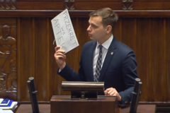 O projekcie z sejmowej mównicy