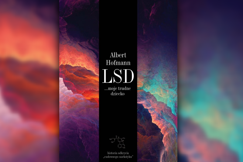 Okładka książki Alberta Hofmanna traktująca o LSD
