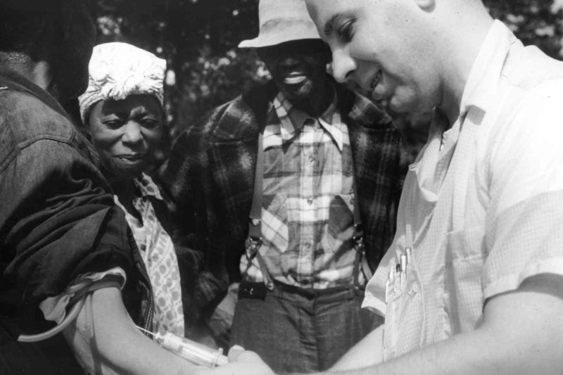 Biorący udział w eksperymencie pacjenci z Tuskegee nigdy nie dowiedzieli się, że chorują na kiłę.
