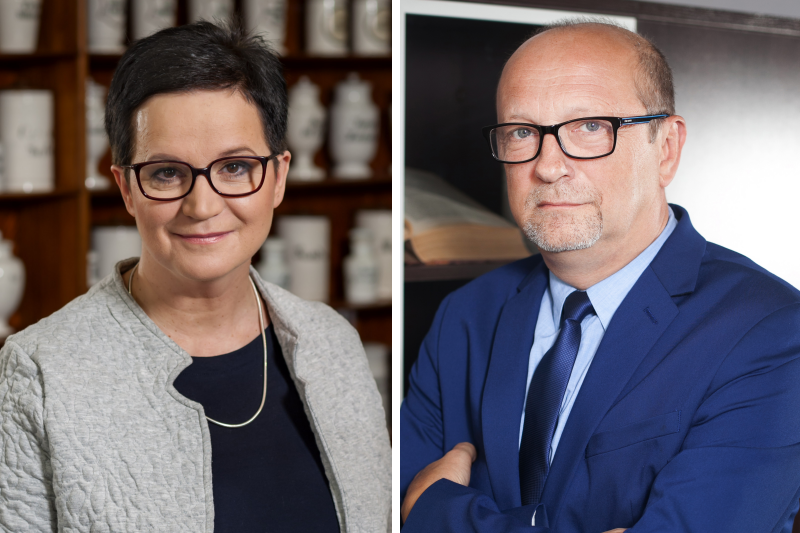 Elżbieta Piotrowska-Rutkowska (NIA) i Zbigniew Niewójt (GIF).