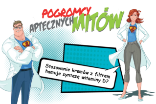 Stosowanie kremów z filtrem hamuje syntezę witaminy D?