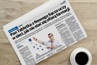 Farmaceuta z Nowego Sącza uczy jak nie stać się ofiarą w aptece