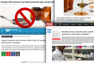 Wstrzymanie i wycofanie leku… czyli jak media sieją panikę!