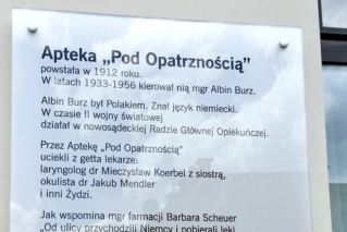 W tej aptece ratowano Żydów i pomagano Armii Krajowej