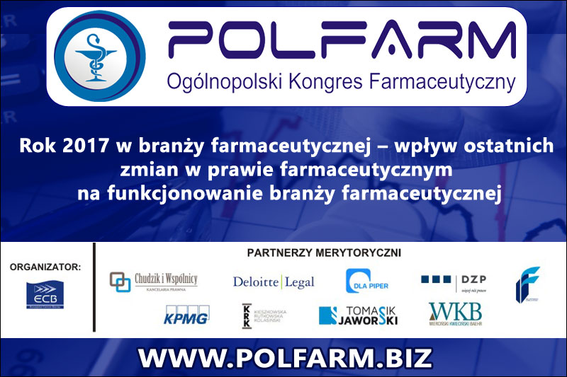 Na kongresie między innymi o zmianach w obszarze prawa podatkowego, istotnym dla sektora farmaceutycznego.