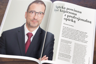 Apteka powinna być kojarzona z profesjonalną opieką