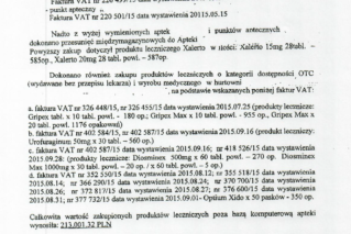 Wielkopolska: kierownik „słup” w sieci aptek i znikające tysiące opakowań Xarelto