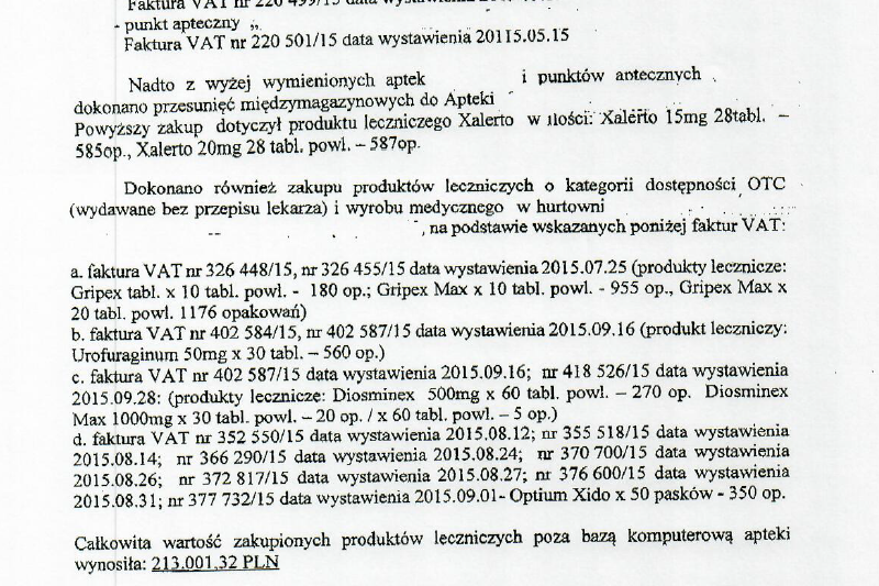 Apteka miała prowadzić sprzedaż w dwóch systemach komputerowych. (fot. WIF Poznań)