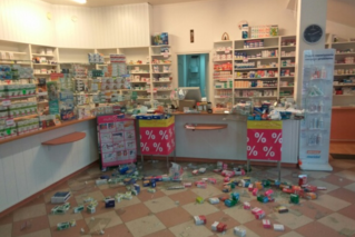 Zdemolował aptekę, bo farmaceutka odmówiła wydania leku