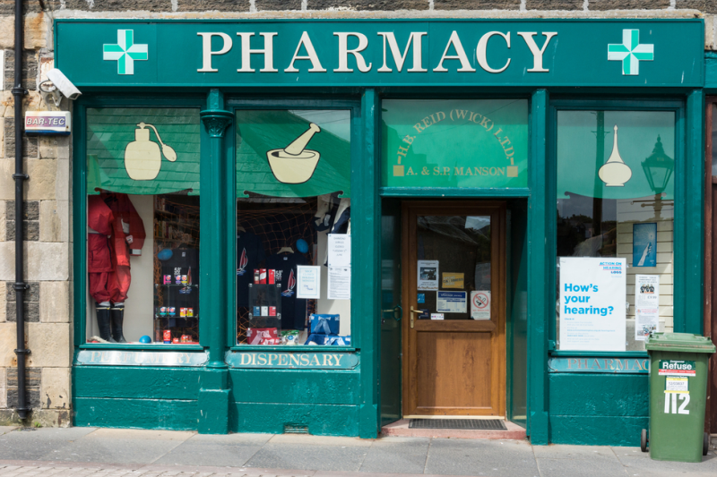 Do tej pory na rozwój opieki farmaceutycznej w Szkocji wydano ponad 1 mln funtów. (fot. Shutterstock)