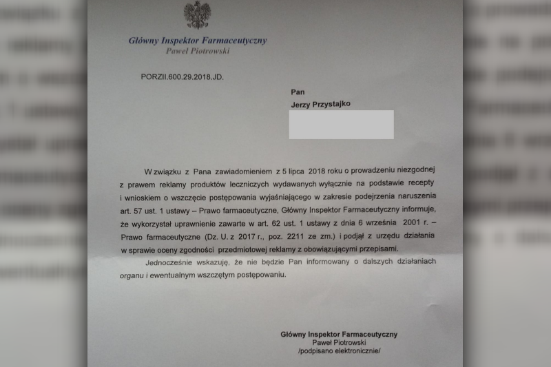 Artykuł 57 ustęp 1 ustawy Prawo farmaceutyczne mówi, że "zabrania się kierowania do publicznej wiadomości reklamy dotyczącej produktów leczniczych wydawanych wyłącznie na podstawie recepty" (fot. Shutterstock)