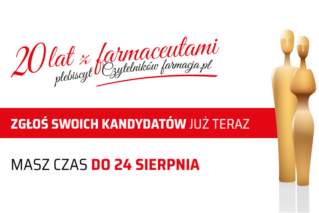 20 lat z farmaceutami! Wielki plebiscyt!