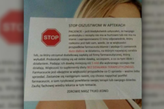 „W większości przypadków farmaceuta kłamie”
