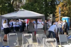 VIDEO: Jesteśmy na proteście techników farmaceutycznych…
