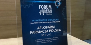 Aflofarm z nagrodą dla firmy odpowiedzialnej społecznie