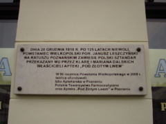 Farmacja a Powstanie Wielkopolskie