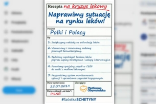 Jak rozwiązać kryzys lekowy? PO prezentuje swoją receptę…