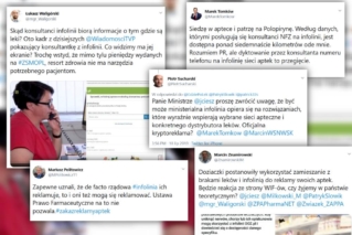 Farmaceuta: „Mam lek w swojej aptece, a infolinia odsyła do konkurencji”