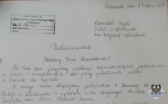 Podziękowania dla policjantów m.in. za pomoc w znalezieniu dyżurującej apteki