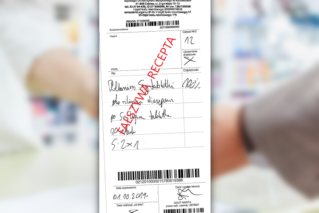 Fałszywa recepta na Relanium ze szpitala w Zabrzu