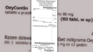 Ostrzeżenie przed fałszywą receptą na Oxycontin 80 mg