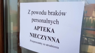 Kierownik apteki decyduje o jej zamknięciu w przypadku braku personelu