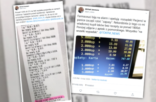 Rekordzista kupił leki za ponad 1800 zł! Farmaceuci pokazują paragony…