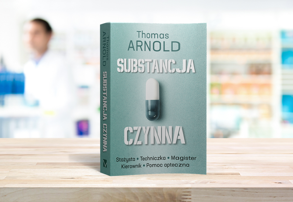 "Substancja czynna" to jedyny tego typu zbiór opowiadań osadzonych w realiach polskiego rynku aptecznego