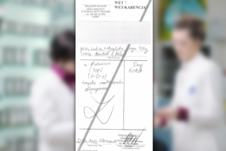 Fałszywa recepta weterynaryjna w warszawskiej aptece