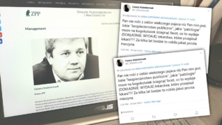 Prezes ZPP do farmaceuty: „Pana rola jest bardziej poślednia od Pani w monopolowym podającej gorzałę”
