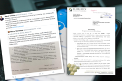 Wpisy wiceprezesa NRA na Twitterze naruszyły renomę sieci aptek? Wezwanie przedsądowe…