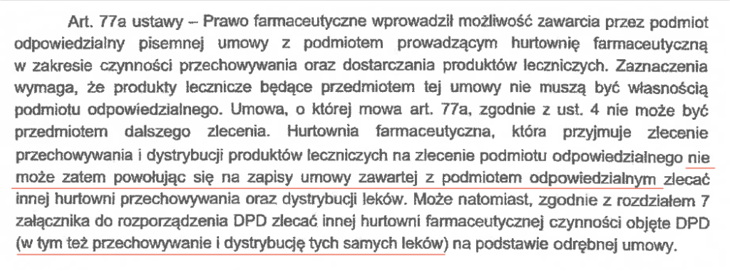Czy ten fragment interpretacji GIF wskazuje model działania hurtowni producenckich, umożliwiający ich dalsze funkcjonowanie?