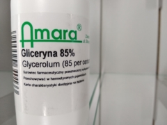 Uwaga! Gliceryna 85% wycofana z obrotu