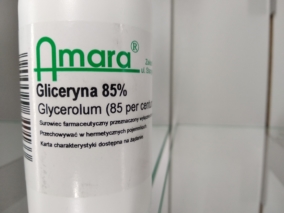 Uwaga! Gliceryna 85% wycofana z obrotu