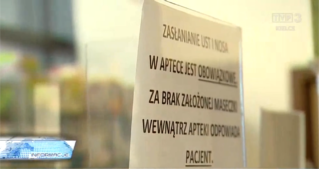 Kontrole w aptekach. Sprawdzają przestrzeganie zasad bezpieczeństwa…
