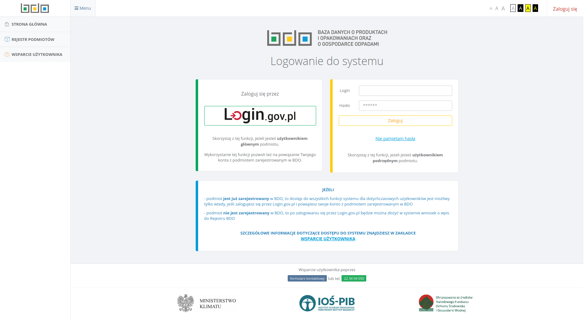 Za niezłożenie sprawozdania BDO przewidziano sankcję w postaci kary grzywny (fot. screen BDO)