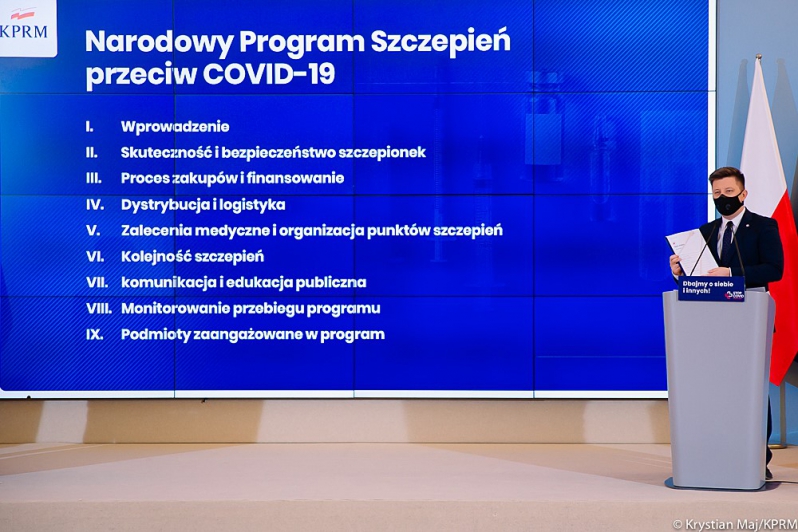 Szczepienia przeciw COVID-19 nie będą obowiązkowe (fot. KPRM)