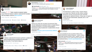 Komentarze po głosowaniach nad ustawą o zawodzie farmaceuty w Sejmie