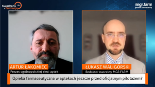 Opieka farmaceutyczna może pojawić się w aptekach jeszcze przed pilotażem?