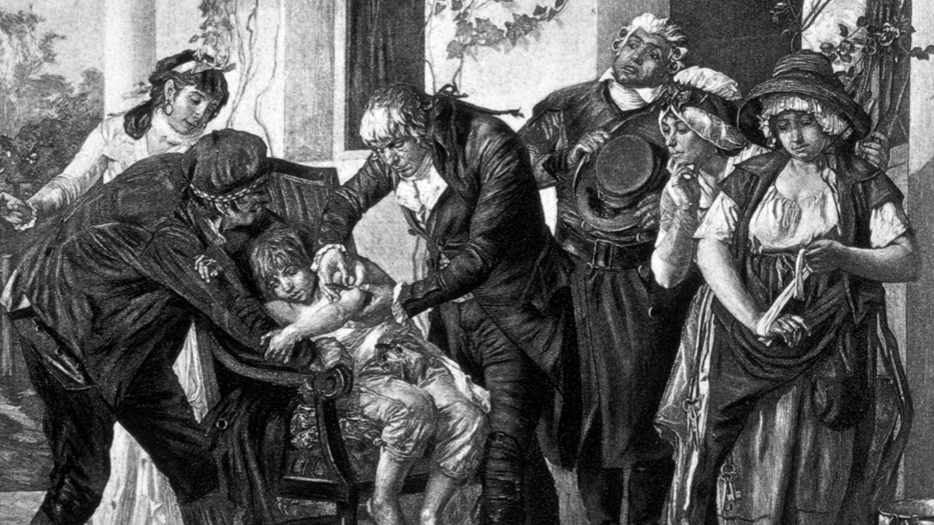 14 maja 1796 r. brytyjski lekarz Edward Jenner podał 8-letniemu Jamesowi Phippsow wirusa ospy krowiej. Tak zaczęłą się historia szczepionek (fot. Shutterstock)