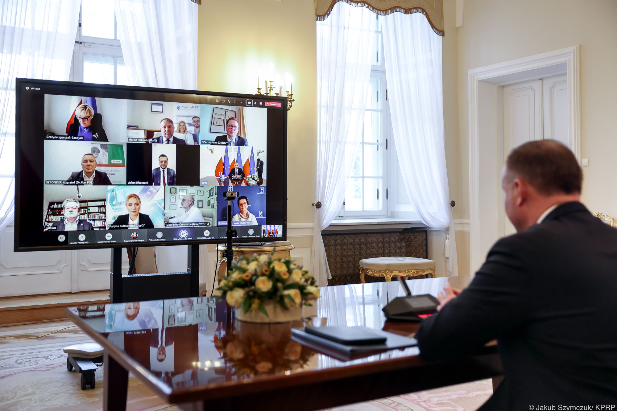 Postulaty przedstawione przez organizacje będą przedmiotem analiz Rady ds. Ochrony Zdrowia (fot. Prezydent.pl)