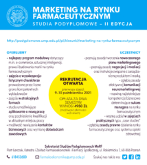 Studia podyplomowe – marketing na rynku farmaceutycznym