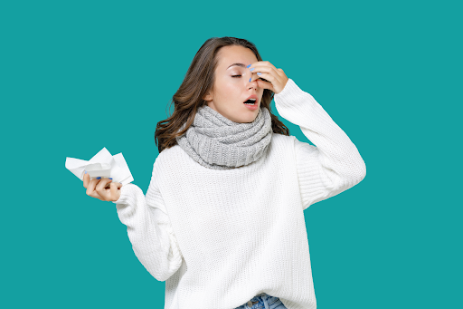Nieżyt nosa jest objawem stanu zapalnego rozwijającego się w obrębie jego błony śluzowej (fot. Shutterstock).
