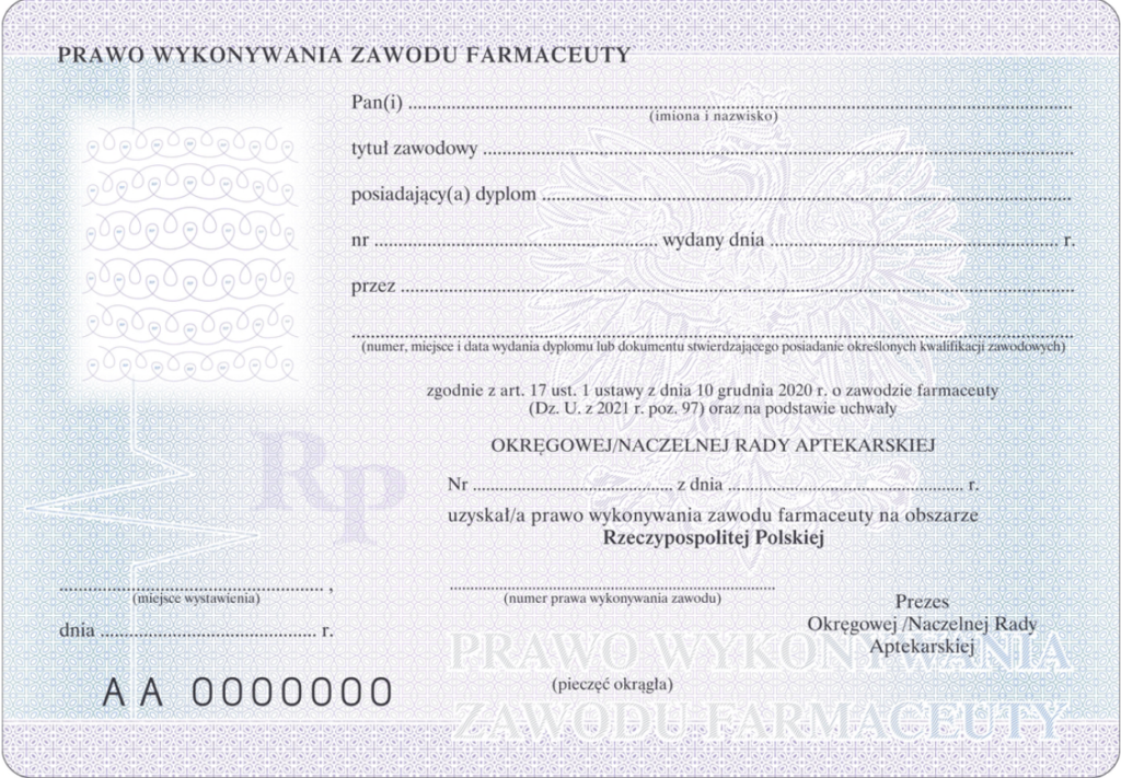Tak będzie wyglądało nowe Prawo Wykonywania Zawodu Farmaceuty
