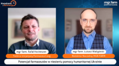 Farmaceuci w punktach recepcyjnych i mobilne punkty opieki farmaceutycznej