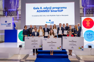 Do nich należy przyszłość polskiej nauki! Laureaci i stypendyści programu ADAMED SmartUP