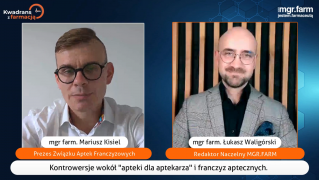Kontrowersje wokół “apteki dla aptekarza” i franczyz aptecznych