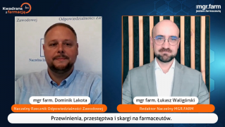 Mroczne oblicze zawodu farmaceuty – przewinienia, przestepstwa i skargi…